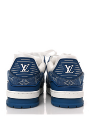 Louis Vuitton LV Trainer White Blue
