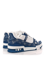 Louis Vuitton LV Trainer White Blue