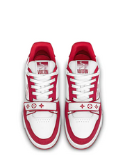 louis vuitton trainer MONOGRAM RED