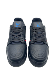 louis vuitton trainer BLACK SIGNATURE