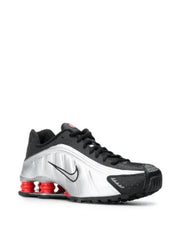 Nik e Shox R4 Metallic Silver Red
