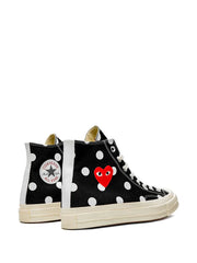 all star comme des gar ons play x chuck 70 high top