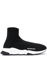 BALENCIAGA SPEED TRAINER BLACK WHITE FIX