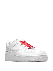 Nike Airforce 1 x supreme cream red sneakers