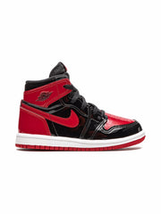 Nikee Air Jordan Retro 1 Bred Patant Semi UA