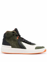 Balmain B Skate High Top Sneaker Green