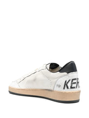 Golden Goose White Sneakers with Black Star 486