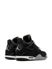 Nikee Air Jordan 4 Black Canvas