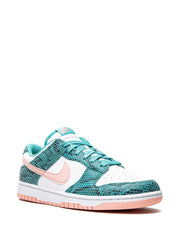 nikee dunk low washed teal snake skin SALE