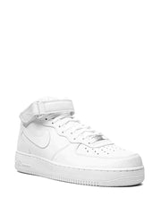 Nike airforce long mid LEATHER WHITE