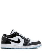 nikee air jordan 1 low se concord white black