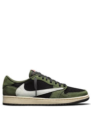 AIR JORDAN RETRO 1 TRAVIS SCOTT Low Olive