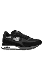 LOUISS VUITTION BLACK RUN AWAY SNEAKER