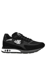 LOUISS VUITTION BLACK RUN AWAY SNEAKER