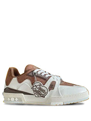 LOUIS VUITTON TRAINER 0098 BRN WHT