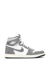 Nik e Air Jordan 1 High Washed Black SEMI UA