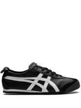 Onitsuka Tiger Maxico 66 sneakers slipon BLACK WHITE