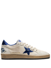 Golden Goose Ball-Star Low White Bluette