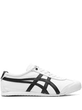 ONITSUKA TIGER SLIP ON WHITE BLACK