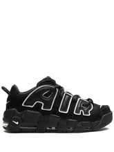 Air More uptempo black white