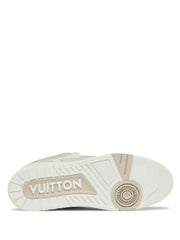 LOUIS VUITTON SKATE SNEAKER BEIGE WHITE