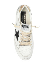 Golden Goose Ball star White Black Gold Ice