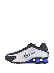 Nikee Shox R4 Black Metallic Silver Racer Blue 304