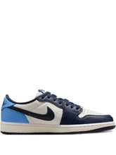 nik air jordan 1 low og obsidian blue