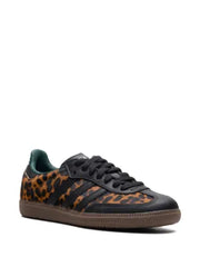 Adidass Samba OG Black Green Leopard