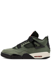 Nikee Air Jordan Retro4 x undefeatedDeep Green