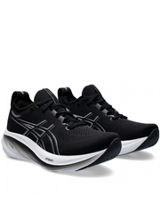 asicss gel nimbus 26 platinum black graphite grey