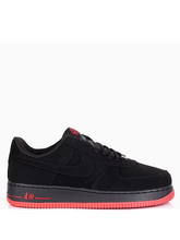 nike airforce 1 low BLACK UNIVERSITY RED