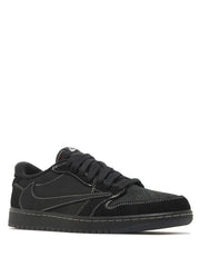 Travis Scott x Air Jordan 1 Low OG Black Phantom With Same Full Kit S Show In Image same Packing Semi UA