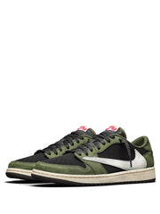 Travis Scott x Air Jordan 1 Low OG SP Black Olive Fix