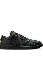 Nikee Air Jordan 1 Low SE Black Anthracite Tour Yellow 427