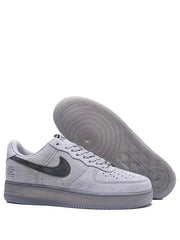 nike airforce 1 low reigning champ grey suede
