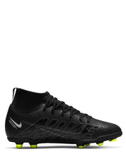Nikee Zoom Mercurial Superfly 9 Pro FG Black Volt Football