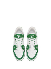 Louis Vuitton Lv Trainer Monogram Green