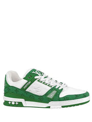 Louis Vuitton Lv Trainer Monogram Green