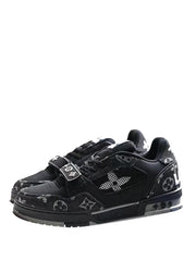 LOUIS VUITTON STRIP SNEAKER BLACK GREY