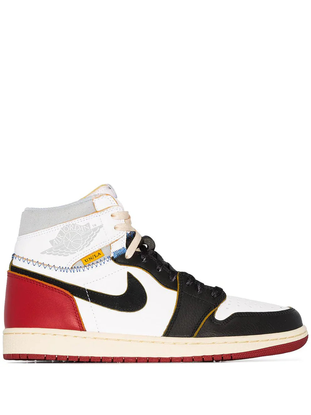 AIR JORDAN 1 RETRO HIGH UNION LOS ANGELES BLACK TOE UA QUALITY - 1