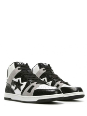 A Bathing Ape Bape Sta 93 Hi Black Light Grey Men S - 4