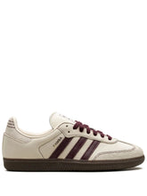 Adidass Samba Wonder White Maroon Men Leather Quality - 1