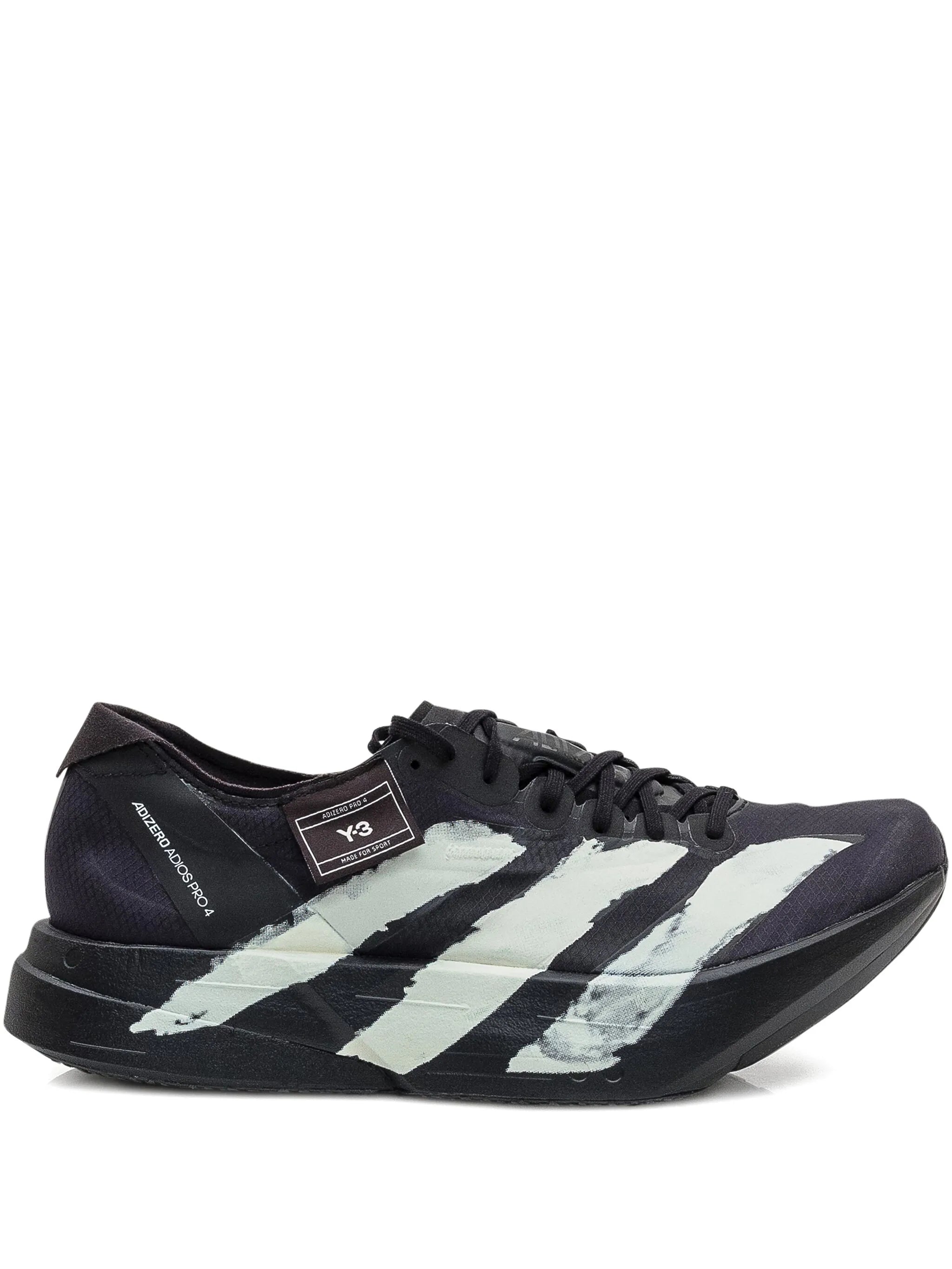 Adidass Y-3 Adios Pro 4 Black White 876 - 1