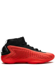Adidass anthony edwards 1 ascent mid basketball shoes core black-orange 517 - 1