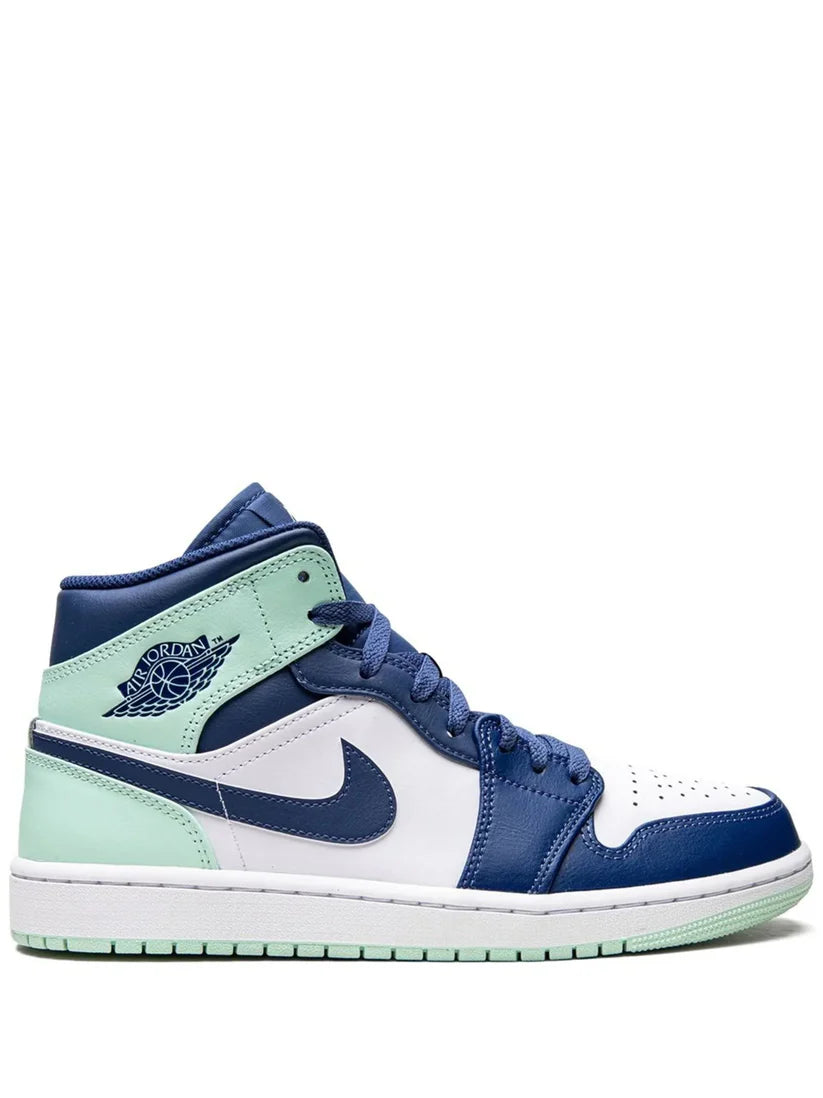 Air Jordan 1 Mid Blue Mint - 1