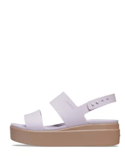 Crocss brooklyn slingback low wedge sandals Mujer - 2