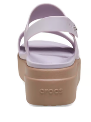 Crocss brooklyn slingback low wedge sandals Mujer - 4