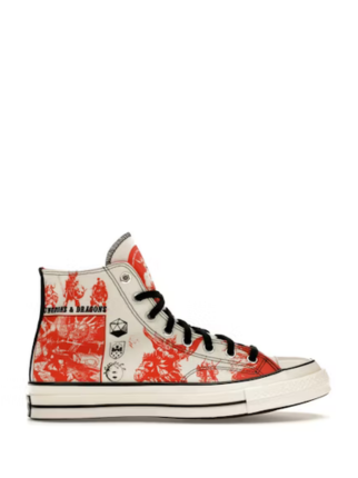 Dungeons & Dragons x Converesee. Chuck Taylor All Star High Egret Red - 1