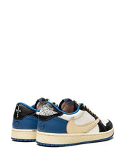 Jordan 1 Low Fragment X Travis Scott Without Plastic Packing Semi UA - 3